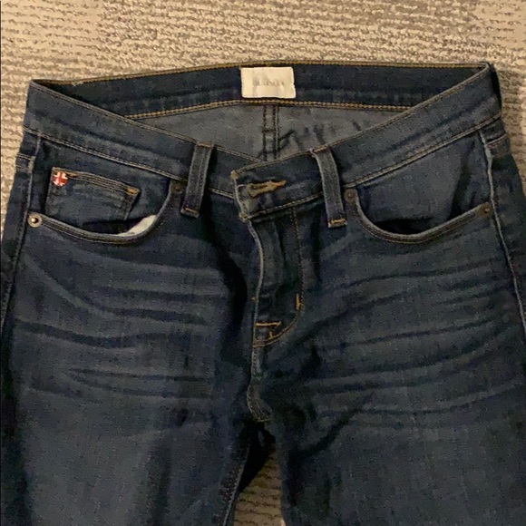 Like new Hudson skinny jeans with fringe hem, 25 - Picture 2 of 7
